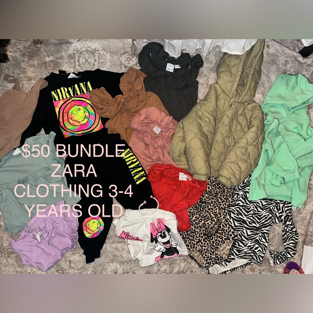 ZARA BUNDLE 3-4 YEARS OLD